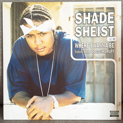 Shade Sheist Where I Wanna Be USED VINYL 12INCH