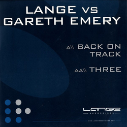 Lange / Gareth Emery Back On Track / Three Vinyl 12" USED