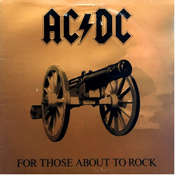 AC/DC For Those About To Rock (We Salute You) Vinyl LP USED