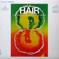 Various Hair - The American Tribal Love-Rock Musical - The Original Broadway Cast Recording Vinyl LP USED