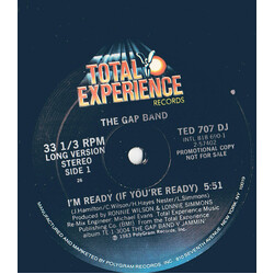 The Gap Band I'm Ready (If You're Ready) VINYL 12" USED