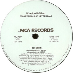 Wrecks-N-Effect Top Billin' VINYL 12" USED