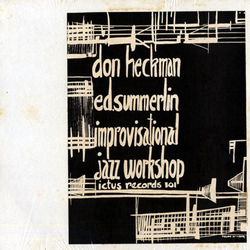 The Don Heckman - Ed Summerlin Improvisational Jazz Workshop Untitled Vinyl LP USED