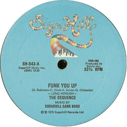 The Sequence Funk You Up USED VINYL 12INCH 33 S RPM