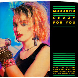 Madonna / Berlin Crazy For You / No More Words USED VINYL 7INCH 45 RPM SINGLE STEREO