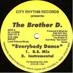 The Brother D. Everybody Dance VINYL 12" USED