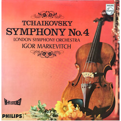 Pyotr Ilyich Tchaikovsky / Igor Markevitch / The London Symphony Orchestra Sinfonie Nr. 4 Vinyl LP USED