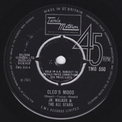 Junior Walker & The All Stars Cleo's Mood USED VINYL 7INCH 45 RPM SINGLE