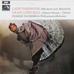 Jacques Offenbach / Johann Strauss Jr. / Philharmonia Orchestra / Sir Charles Mackerras Gaite Parisienne / Graduation Ball Vinyl LP USED