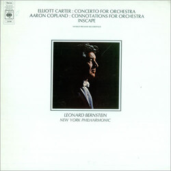 Elliott Carter / Aaron Copland Concerto For Orchestra / Connotations For Orchestra - Inscape Vinyl LP USED
