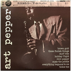 Art Pepper Discovery Vinyl LP USED