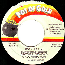 Desmond Ballantine / Ninjaman / Danny Browne Born Again Vinyl 7" USED