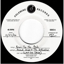 Durand Jones & The Indications Power To The People USED VINYL 7INCH 45 RPM RECORD STORE DAY SINGLE LIMITED EDITION