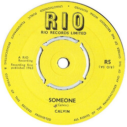 Calvin Dafos / Vic Brown Combo Someone / Kentucky Home VINYL 7" USED