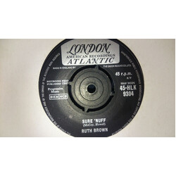 Ruth Brown Sure 'Nuff / Here He Comes USED VINYL 7INCH 45 RPM SINGLE