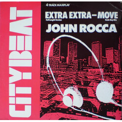 John Rocca Extra Extra  / Move USED VINYL 12INCH 45 RPM MAXI-SINGLE