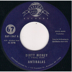Antibalas Dirty Money USED VINYL 7INCH 45 RPM SINGLE