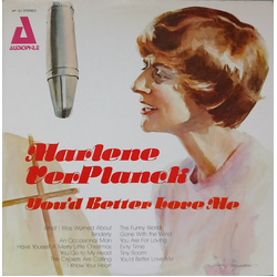 Marlene VerPlanck You'd Better Love Me Vinyl LP USED