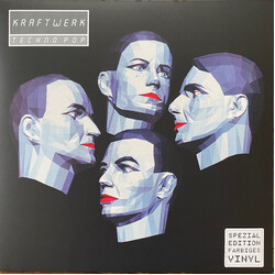 Kraftwerk Techno Pop Vinyl LP USED