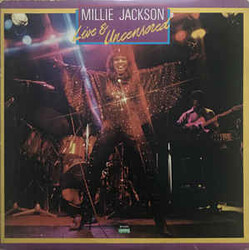 Millie Jackson Live & Uncensored Vinyl LP USED