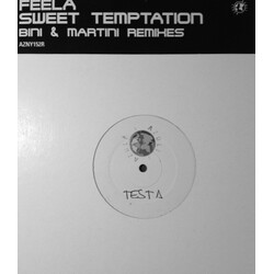 Feela Sweet Temptation (Bini & Martini Remixes) USED VINYL 12INCH TEST PRESSING