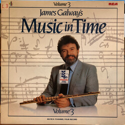 James Galway Music in Time Volume 3 Vinyl LP USED