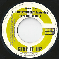 Richie Stephens / General Degree Give It Up Vinyl 7" USED