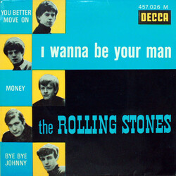 The Rolling Stones I Wanna Be Your Man USED VINYL 7INCH 45 RPM EP REPRESS