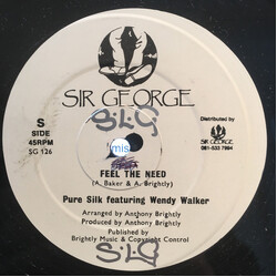 Pure Silk / Wendy Walker Feel The Need USED VINYL 12INCH 45 RPM