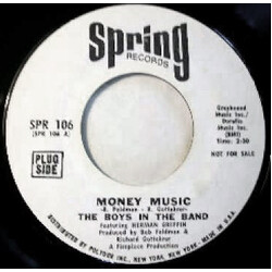 The Boys In The Band Money Music / Five Fat Fast Funky Fingers Vinyl 7" USED