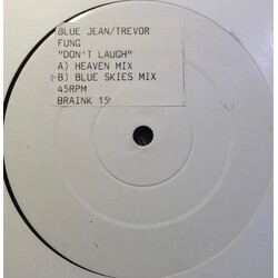 Bluejean / Trevor Fung Don't Laugh USED VINYL 12INCH 45 RPM WHITE LABEL