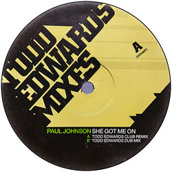 Paul Johnson She Got Me On (Todd Edwards Mixes) USED VINYL 12INCH 45 RPM PROMO