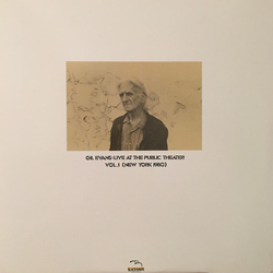 Gil Evans Live At The Public Theater Vol. 1 (New York 1980) Vinyl LP USED