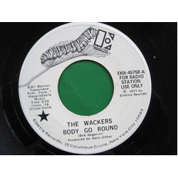 The Wackers Body Go Round USED VINYL 7INCH 45 RPM PROMO