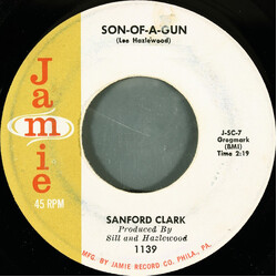 Sanford Clark Son-Of-A-Gun USED VINYL 7INCH 45 RPM