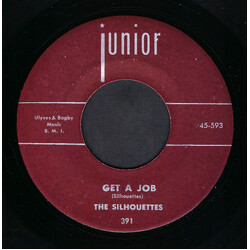 The Silhouettes Get A Job / I Am Lonely USED VINYL 7INCH 45 RPM SINGLE MONO