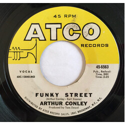 Arthur Conley Funky Street / Put Our Love Together USED VINYL 7INCH 45 RPM SINGLE STYRENE