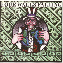 Four Walls Falling Burn It / Happy Face / Temple USED VINYL 7INCH
