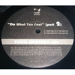 The Factory (2) Do What You Feel (Part 2) USED VINYL 12INCH 33 S RPM