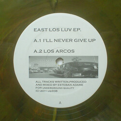 Esteban Adame East Los Luv EP. USED VINYL 12INCH EP 33 S RPM