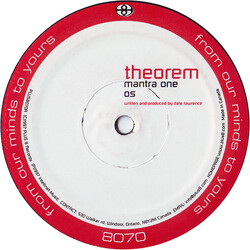 Theorem Mantra One Vinyl 12" USED