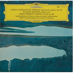 Mario Castelnuovo Tedesco / Sylvano Bussotti / Heinz Friedrich Hartig / Siegfried Behrend Romancero Gitano Op. 152 / Ultima Rara / Perché Op. 28 Vinyl