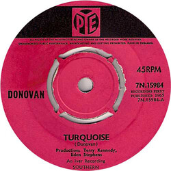 Donovan Turquoise USED VINYL 7INCH 45 RPM