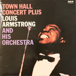 Louis Armstrong And His Orchestra Town Hall Concert Plus Vinyl LP USED
