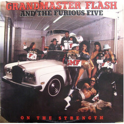 Grandmaster Flash & The Furious Five On The Strength Vinyl LP USED