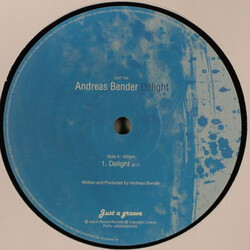 Andreas Bender Delight USED VINYL 12INCH 45 RPM 33 S RPM