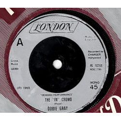 Dobie Gray The "In" Crowd USED VINYL 7INCH 45 RPM SINGLE REISSUE