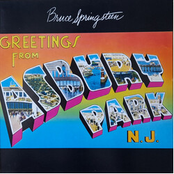 Bruce Springsteen Greetings From Asbury Park N.J. Vinyl LP USED