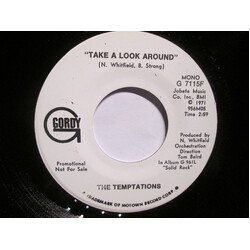 The Temptations Take A Look Around USED VINYL 7INCH PROMO STEREO MONO