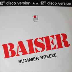 Baiser Summer Breeze USED VINYL 12INCH 45 RPM